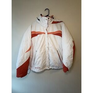 Columbia Womens Winter Coat Long Sleeve Size Medium Core Interchange